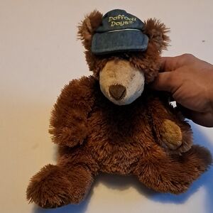 Daffodil Days Brown Teddy Bear with Blue Cap American Cancer Society